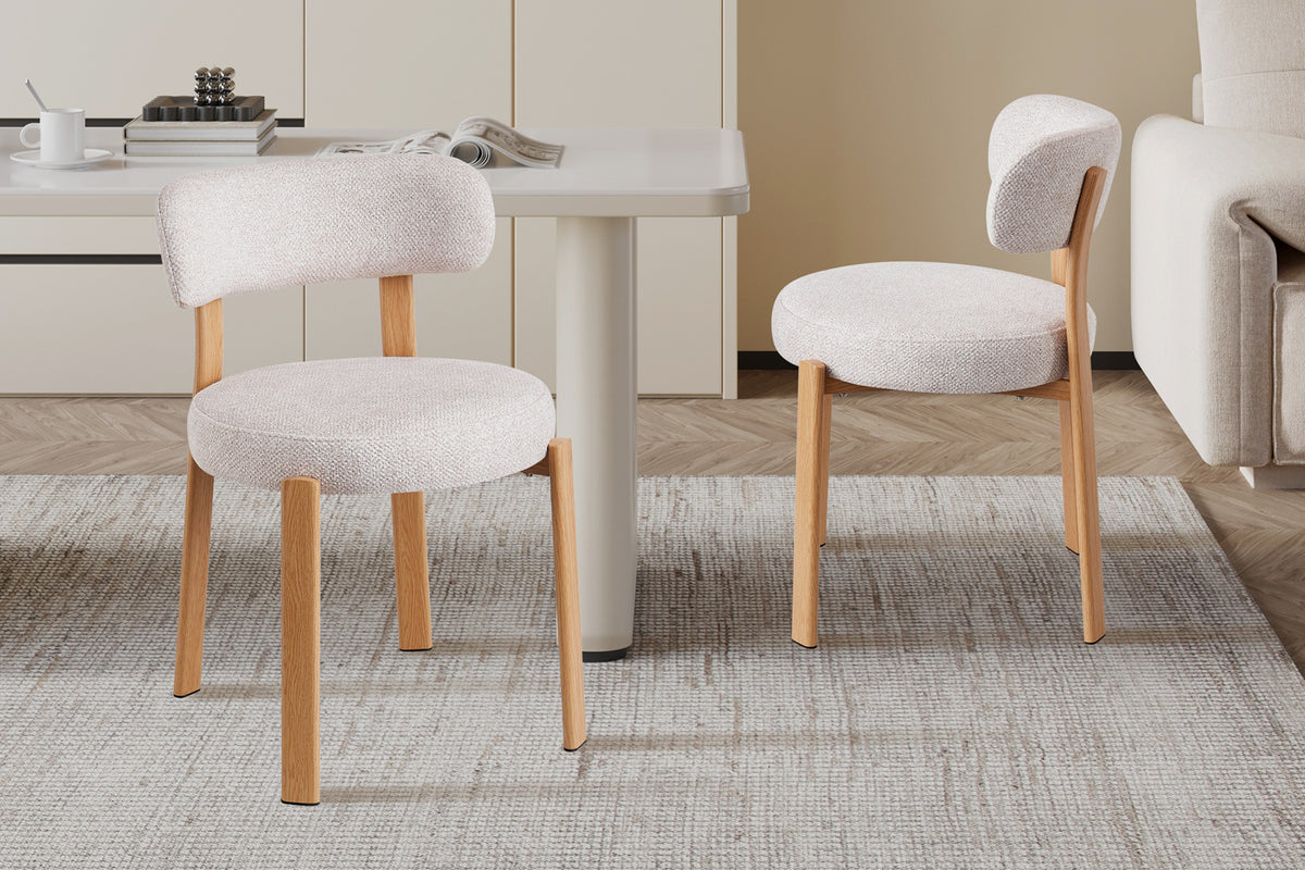 Chaise Julia Naturel – Tissu