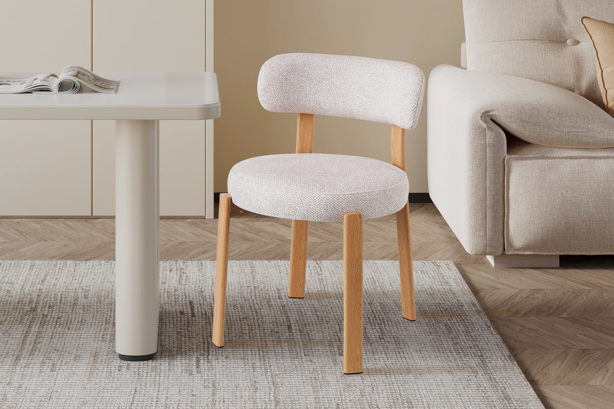 Chaise Julia Naturel – Tissu