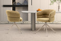 Chaise Leonie Pivotante – WZ coffee-4 Jaune Pied Beige