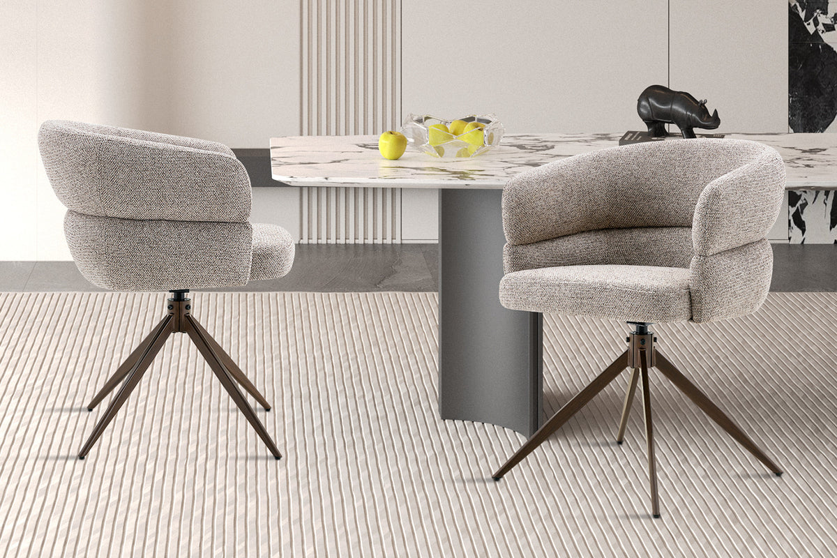 Chaise Leonie Pivotante – WZ coffee-2 Poivre Pied Noyer
