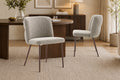 Chaise Alix Tissu WZ Coffee-2 Poivre – Pied Noyer