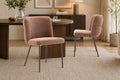 Chaise Alix Tissu WZ Coffee-3 Rouille – Pied Noyer