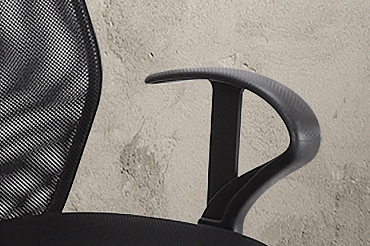 Chaise de bureau Job maille respirante Noir