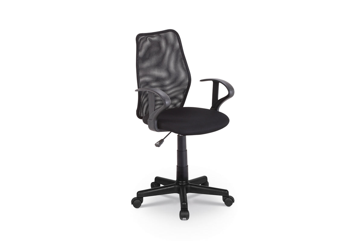 Chaise de bureau Job maille respirante Noir