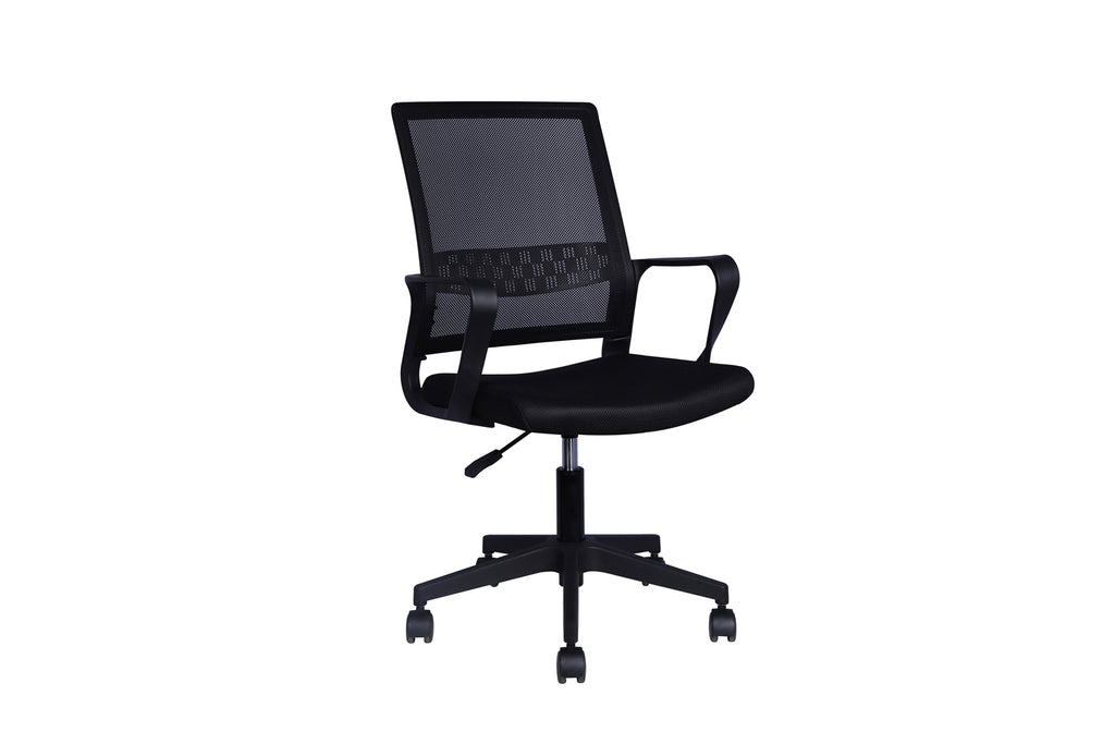 Chaise de bureau Dylan maille respirante Noir