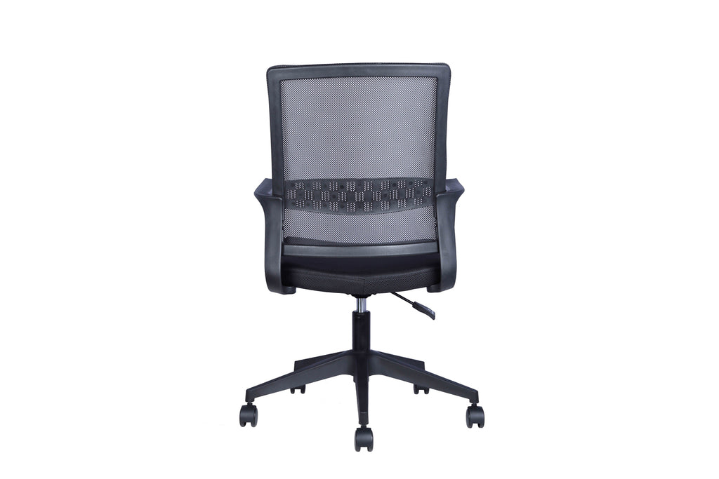 Chaise de bureau Dylan maille respirante Noir