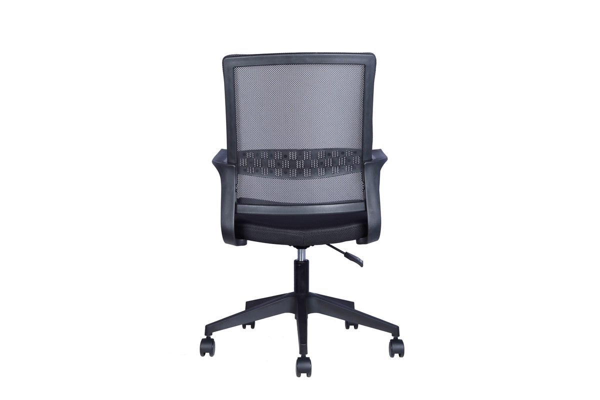 Chaise de bureau Dylan maille respirante Noir