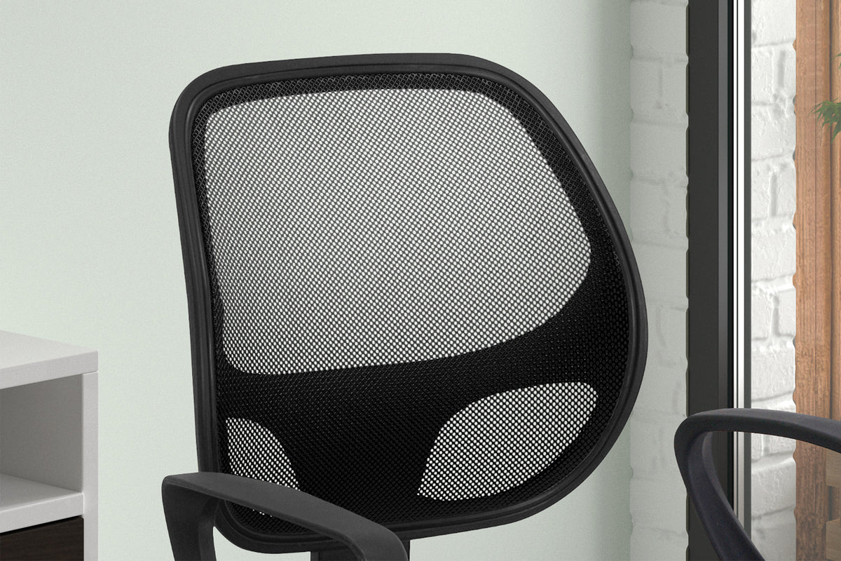 Chaise de bureau Hippa maille respirante Noir