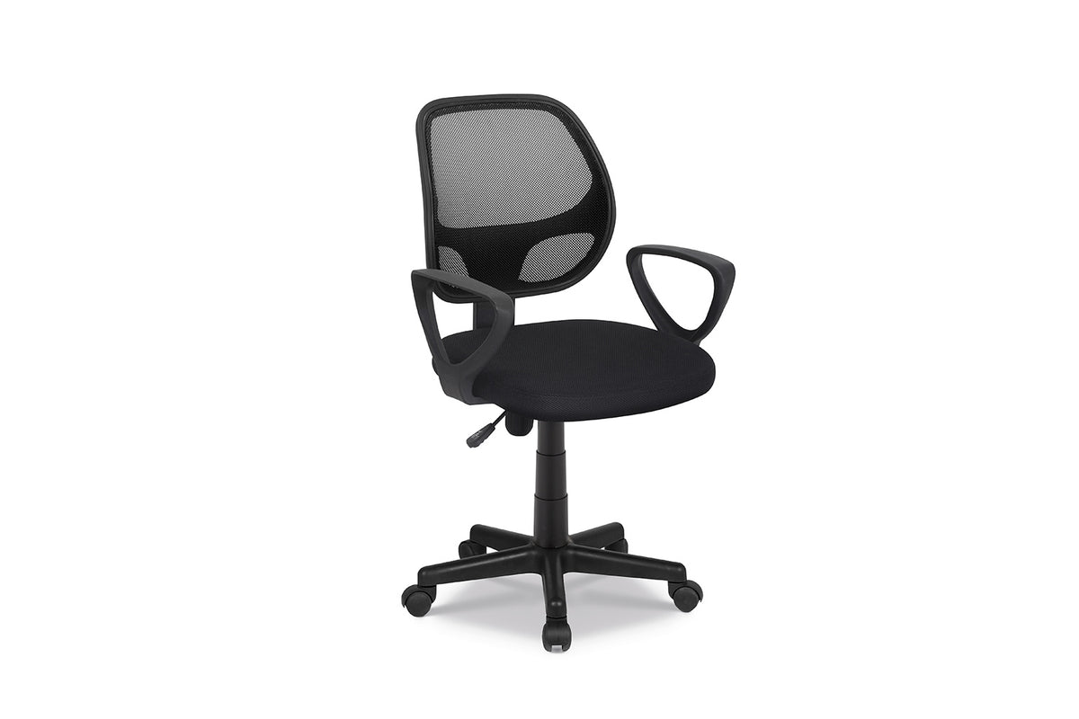 Chaise de bureau Hippa maille respirante Noir