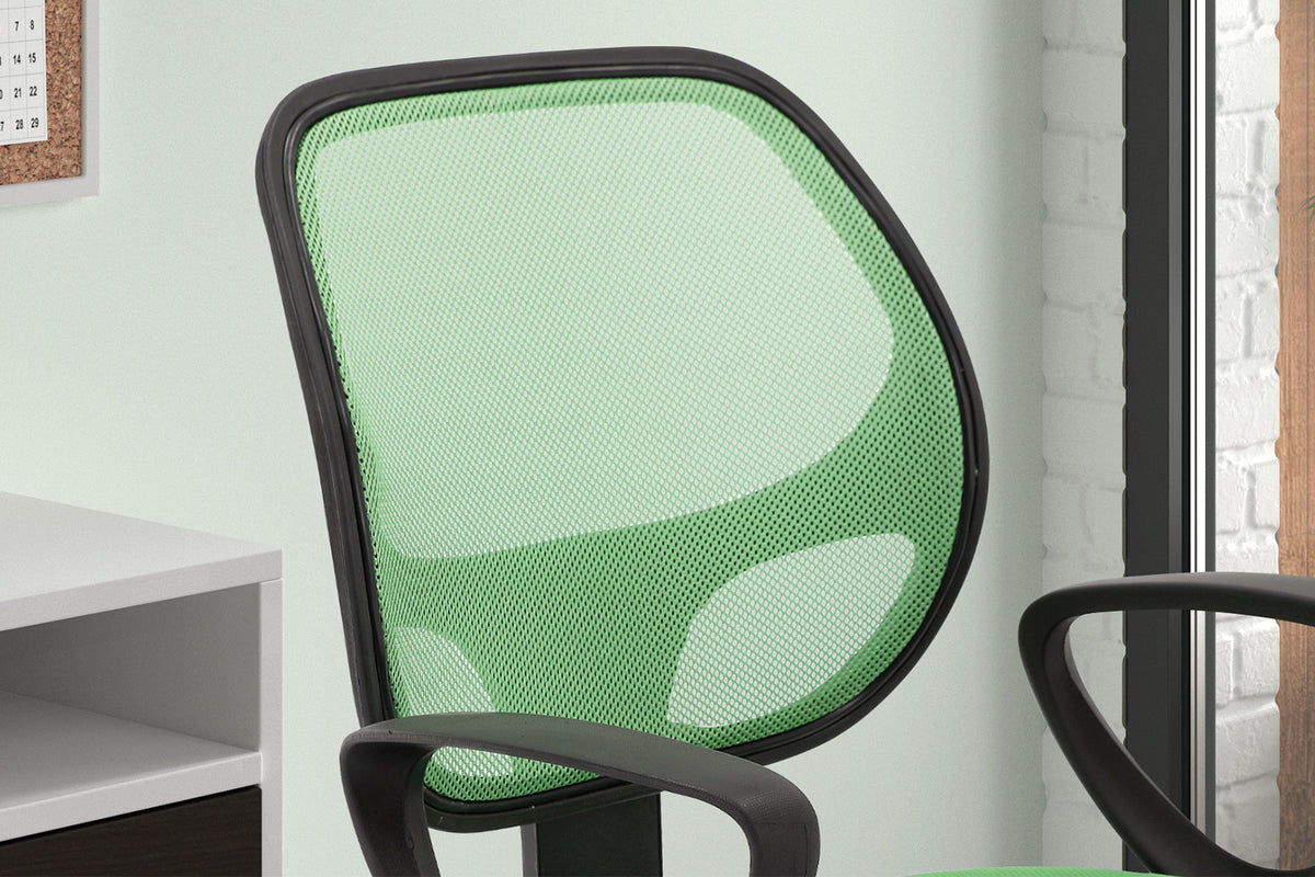 Chaise de bureau Hippa maille respirante Lime