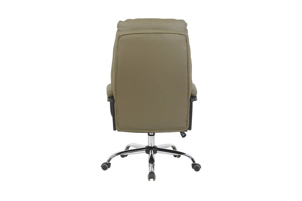 Chaise de bureau Daniel similicuir Vert