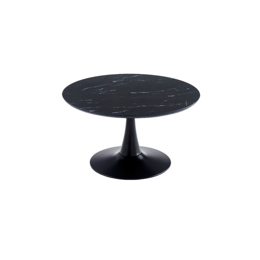 Table basse Rosa noir marbre