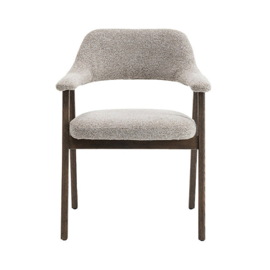 Chaise Vallsta – Chêne massif brun foncé | ARBA Home