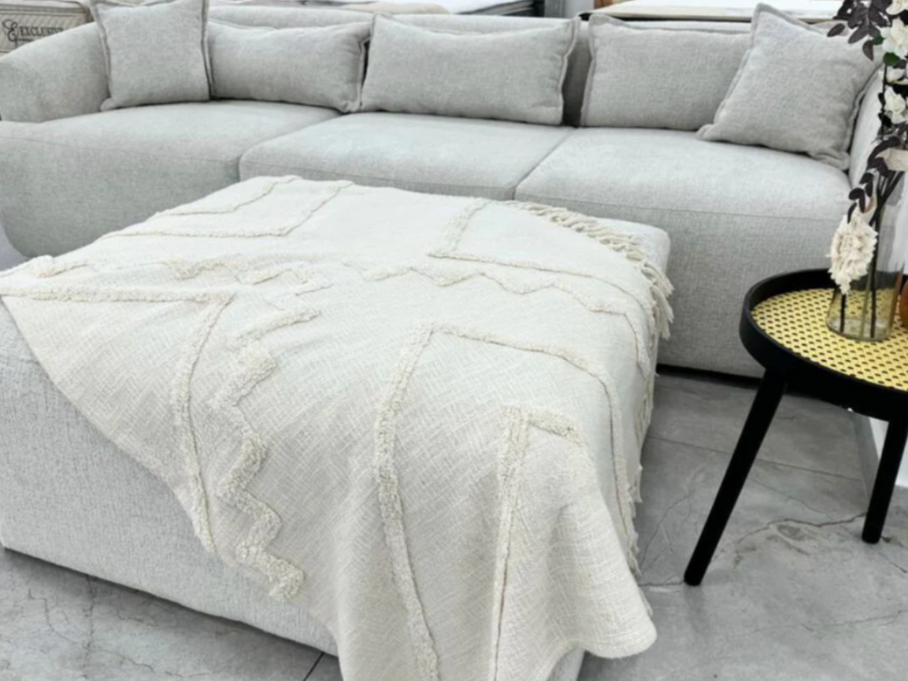 Canapé d'angle Mila Modulable Chenille