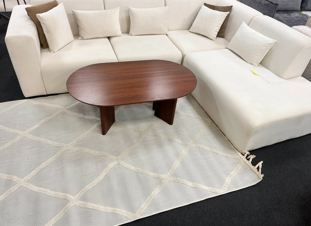 Tapis Tenerife Style berbère 54325 Crème