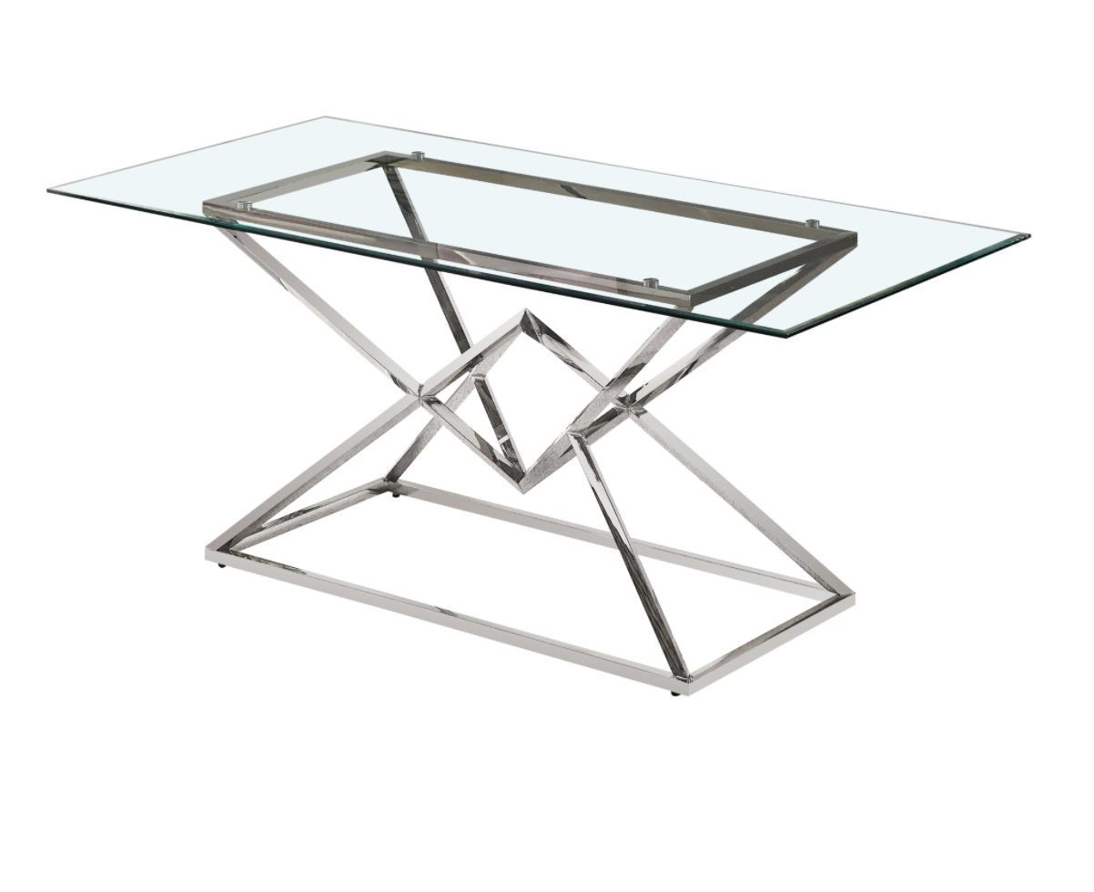 Table à manger Opéra Pieds Argent