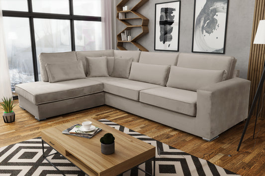 Canapé d'angle Bristol Beige